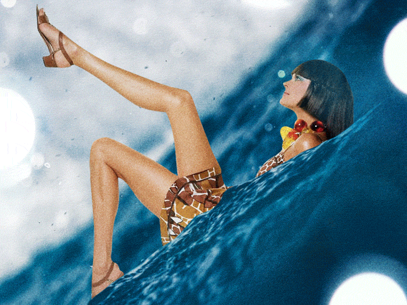 Finding my sea legs animation collage design gif graphic graphic design loop motion motion design motion graphics pop art retro surreal surrealism vintage