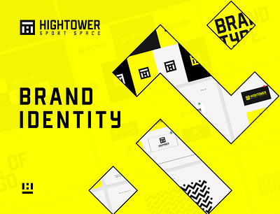 Hightower - Sport Space | Brand Identity (Fitness & Gym) brand brand design brand identity branding design graphic graphic design guide guidelines hightower identity logo logo design logotype sports stationery style guide style guidelines visual visual identity
