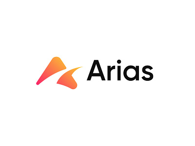 Arias logo branding graphic design logo typography