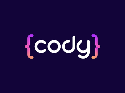 {cody} logo brackets brand brand design branding code logo