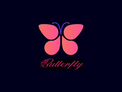 Minimal Logo | Butterfly | Brand Identity | Branding brand design branding butterfly clean creative drawing ecommerce flat flat logo iconic logo marks minimal minimal logo monogram motion graphics symbol ux vector web