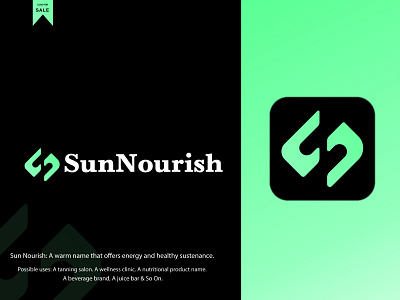 Lettering SN | Branding | Brand Identity | Modern Logo app icon brand identity branding branding visual identity ecommerce gradient health hospital lettering sn logo identity logo visual identity logofolio logos modern logo nutrition portfolio sun sunnourish sunshine typography