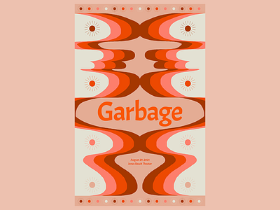 Garbage art direction digital design flyer design graphic design illustration show flyer show poster typography