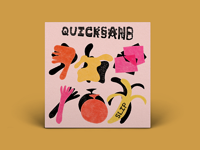 Quicksand - Slip album art art direction digital design graphic design quicksand band