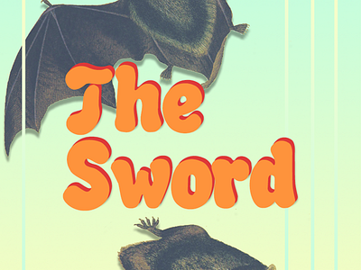 The Sword art direction brooklyn brooklyn bowl collage digital design graphic design poster design show poster the sword