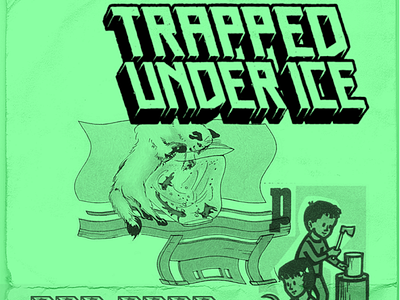 Trapped Under Ice graphic design pogs seattle show poster the vera project trapped under ice