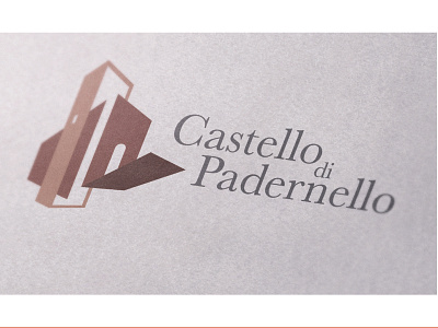 Logo design - Padernello Castle adobeillustrator adobeindesign branding castle graphic design logo logodesign vector vectordesign