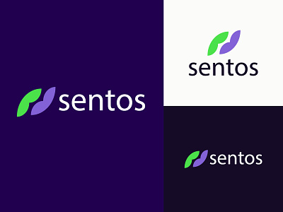 Sentos logo design logo