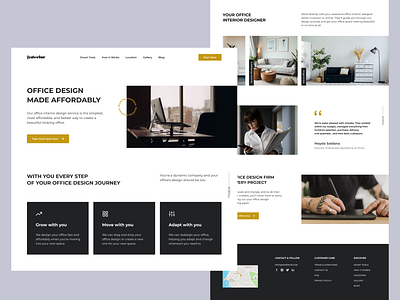 Office Design Landing Page