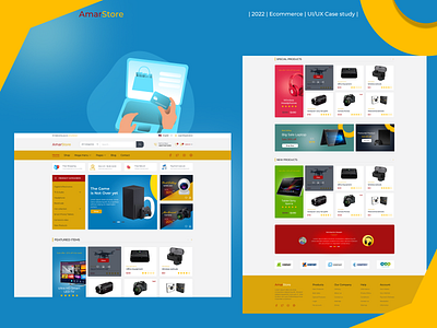 Digital Ecommerce Website design figma graphic design ui ux