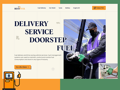 Fuel Delivery Website Design