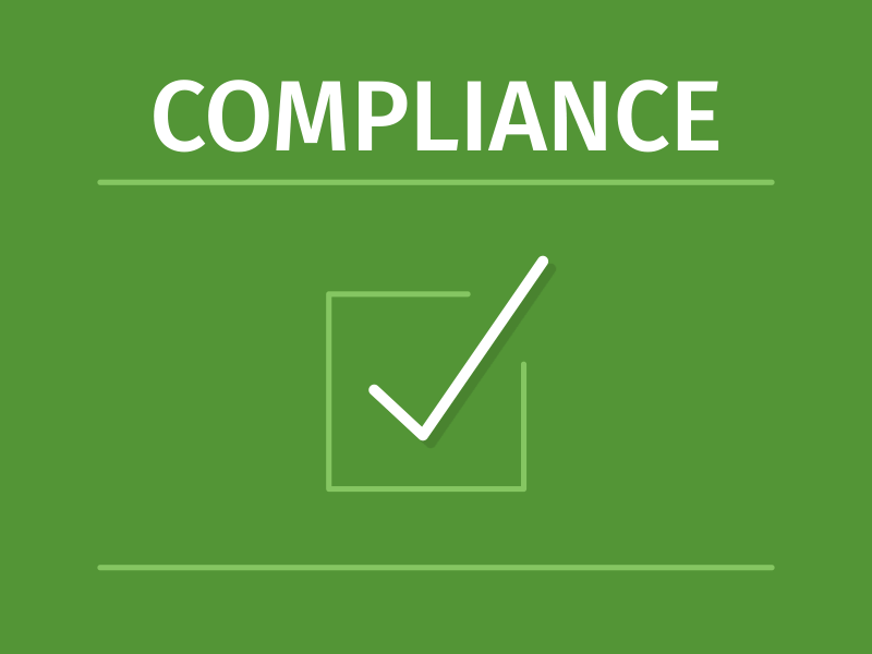 Compliance box checkbox checkmark compliance
