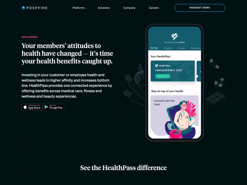 give feedback on this health app micro-site 🍌💊🏃🏾‍♀️💇🏾‍♀️