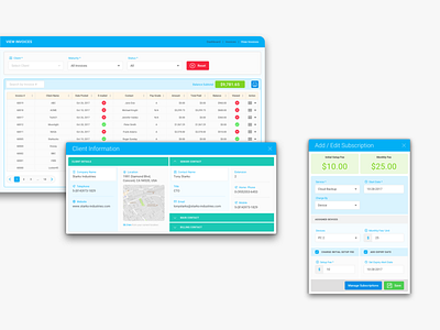 Invoice and Billing