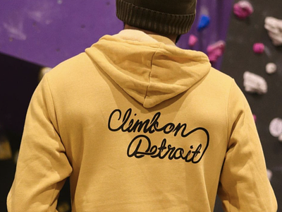 Climb on Detroit Merch