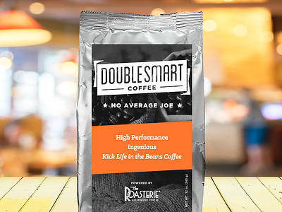 Doublesmart Coffee Packaging coffee logo package packaging