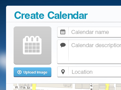 Create Calendar Form