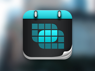 Kahootz iOS App Icon app calendar icon ios vector
