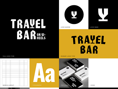 Travel Bar Branding brand identity logo logodesign