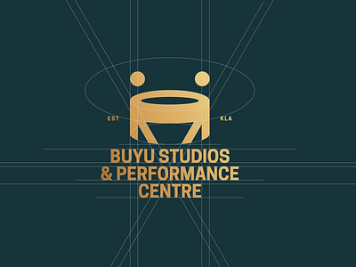 Buyu Studios & Perfomance centre Logo design branding derrick ege logo mark design logo logo design logo mark logodesign