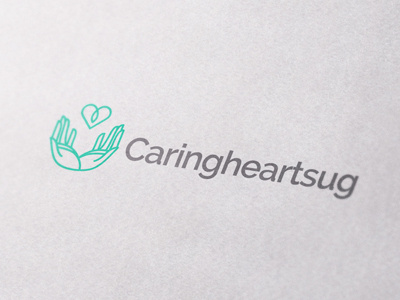 Caring Hearts Rebrand logo logo design