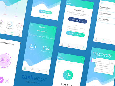 Taskeepr | Shape your time app time tracking