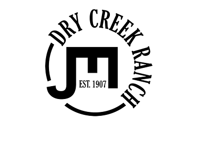 Dry Creek Ranch Logo branding design graphic design logo vector