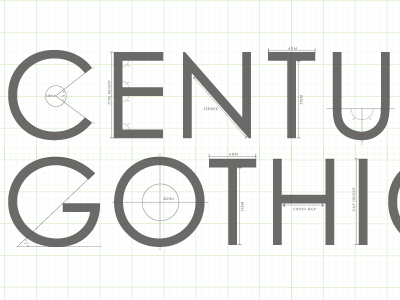 New Century Gothic century gothic font illustration poster text type typography