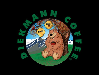 Diekmann Coffee Logo t shirt logo