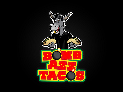 Bomb Azz Tacos Logo