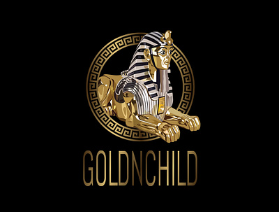 Goldnchild Logo business logo