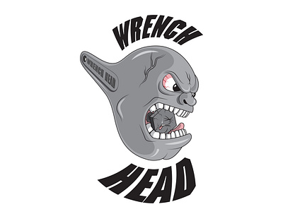 Wrench Head Logo business logo