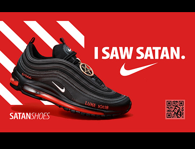 Satan Shoes Flyer branding flyer graphic design logo typography
