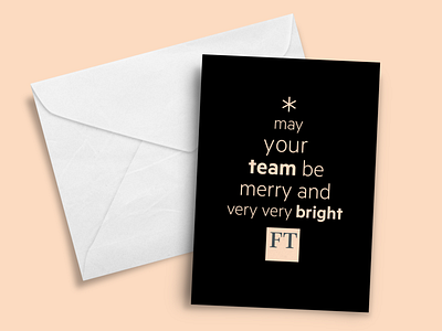 Financial Times Holiday Card