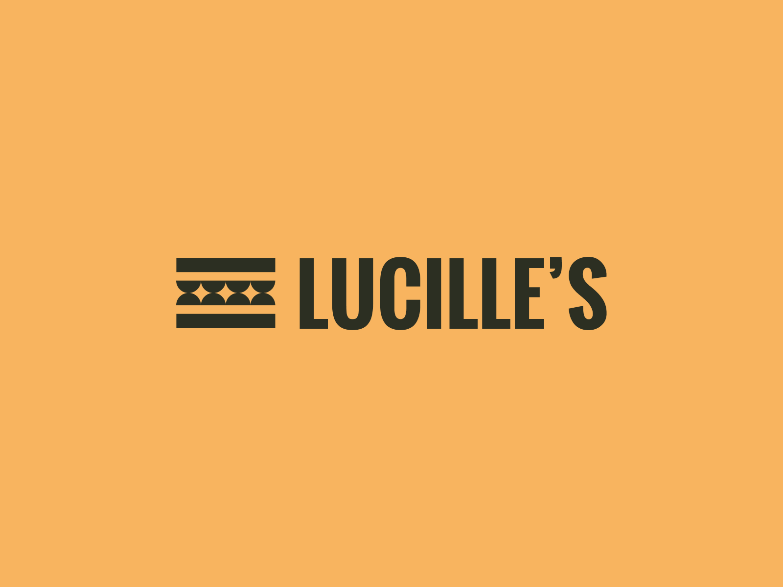 Logo for Lucille's Deli by Suhail Amar on Dribbble