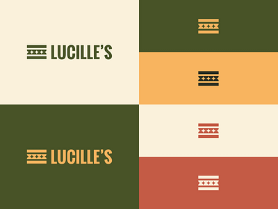 Logo, Icon and Colors for Lucille's Deli branding deli design figma graphic design logo visual design