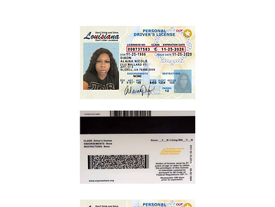 original driver license driver licensw