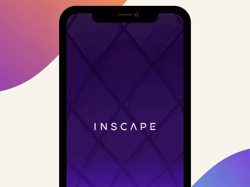 Inscape - Intro Interaction animation app inscape interaction intro ios meditation ui ux yoga