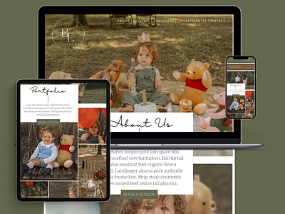 Canva Website Theme | The Photographer 1