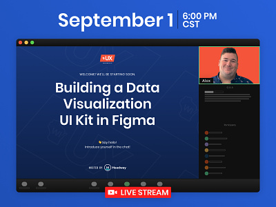 Building a Data Visualization UI Kit in Figma - Online Event charts data data visualizations event graphs ui