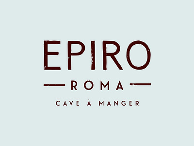 EPIRO Identity Logo