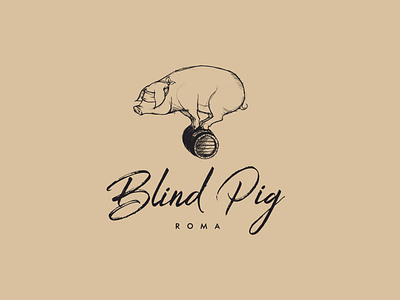 BLIND PIG Identity Logo