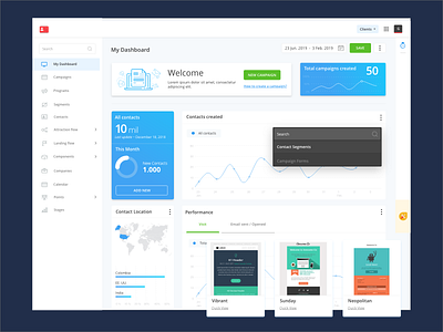 Product - Software Interface dashboad design interface ui ux