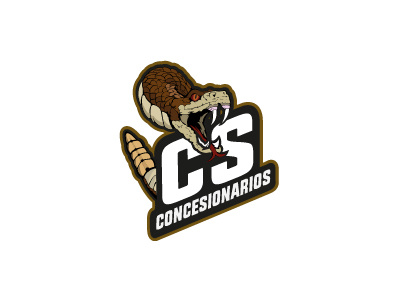 Cs Concesionarios / Team logo animal brand cs logotype snake team