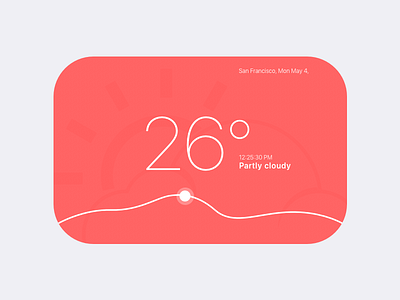 #002 - Weather 100 ui challenge exploration exercise ui design visual design