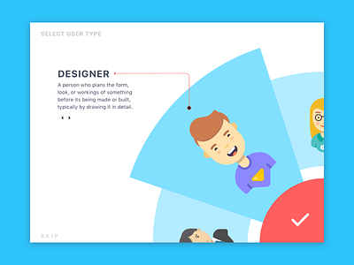 #033 - Select User Type 100 day ui design challenge daily ui select user type uxui design