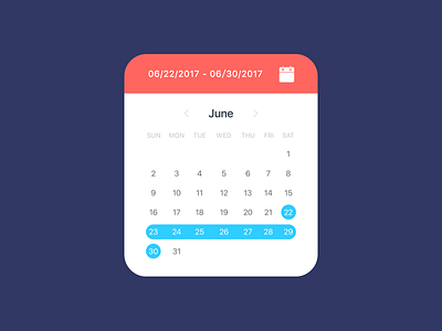 #049 - Date Picker 100 day ui design challenge calendar daily ui date picker