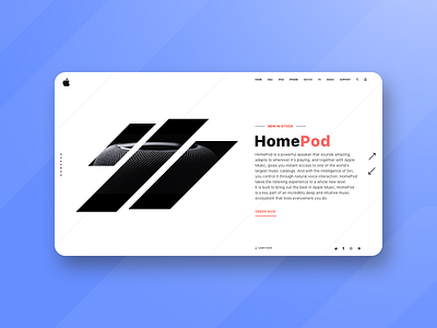 #065 - Current In-Stock 100 day ui design challenge apple current in stock daily ui homepod
