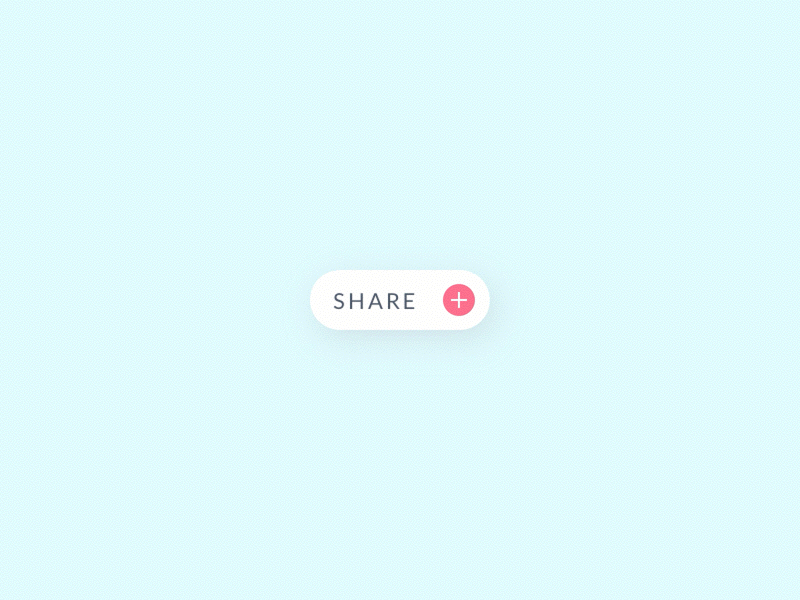 #073 - Social Share 100 ui design challenge animation daily ui motion graphic social share