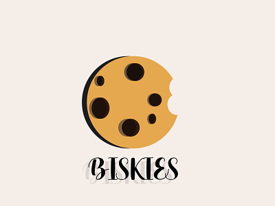 Logo for an cookie brand biscuit logo cookie logo design graphic design illustration logo vector